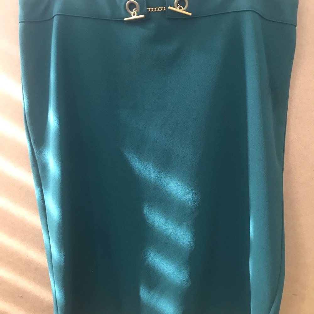 Green Pencil Skirt